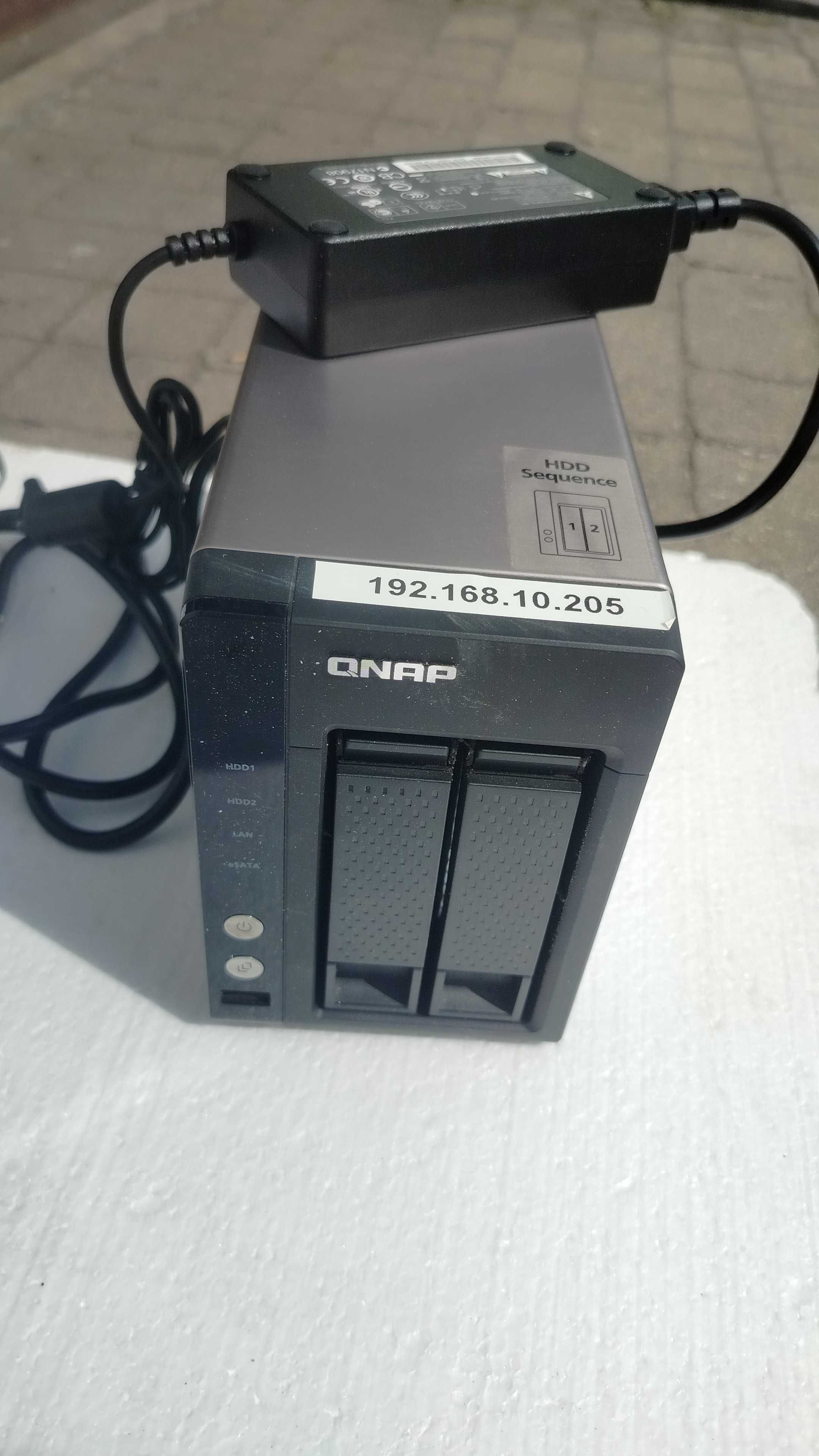 Serwer QNAP TS-219P+ Dwa DYSKI gratis