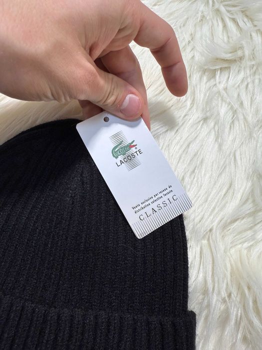 Шапка Lacoste | Зимова Шапка Лакоста | Зимняя Шапка Лакост