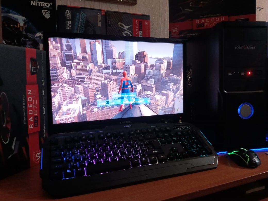 Видеокарта 8гб,Акция!Игровой системный блок,пк,компьютер i5,,CS2,