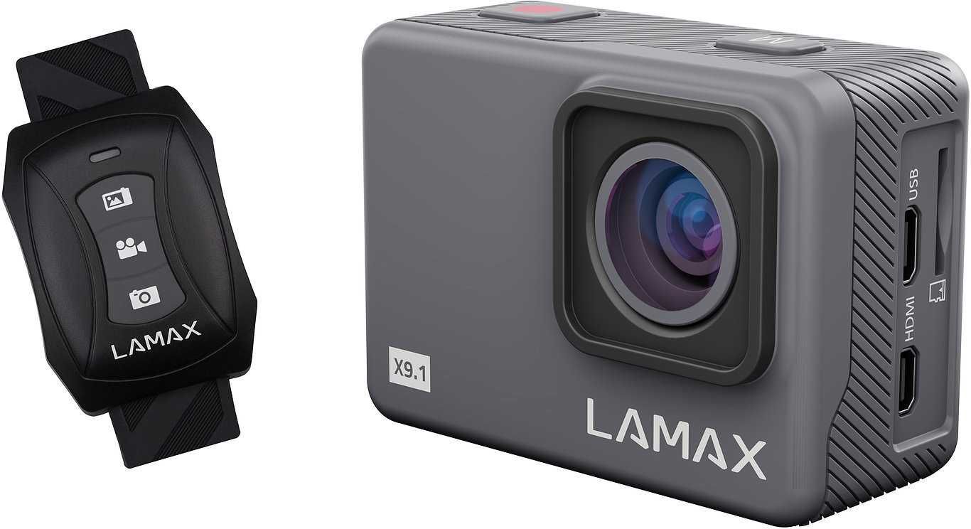 Kamera sportowa Lamax X9.1 szara - METRO CENTRUM -
