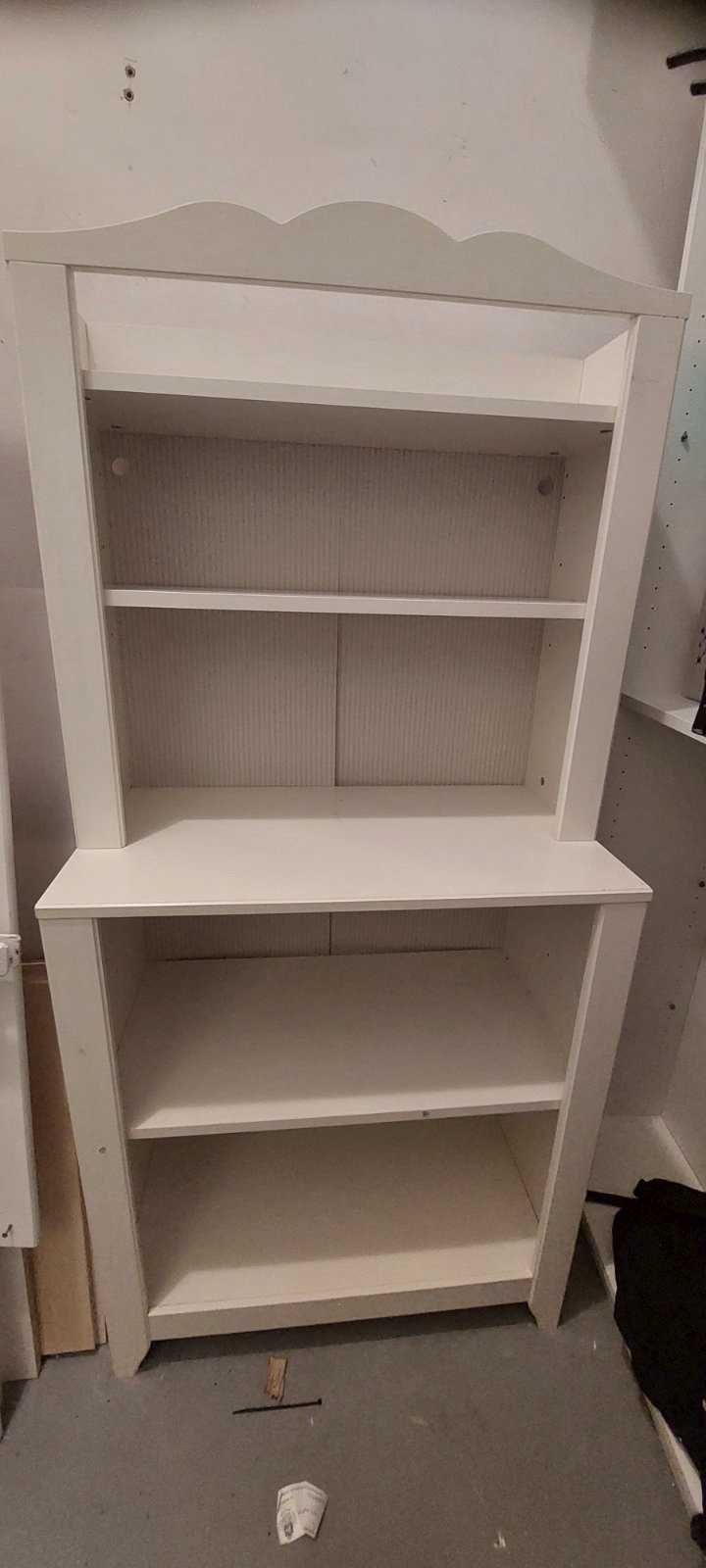 Szafka komoda biblioteczka witryna  IKEA biała.