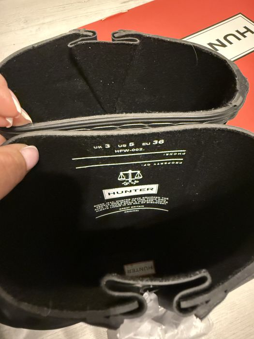 Kalosze hunter nowe z metka