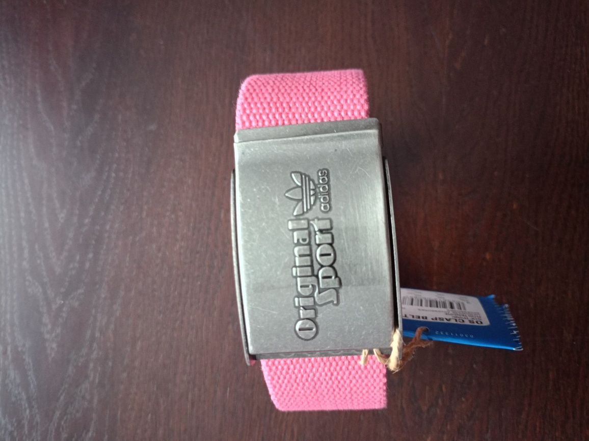 Pasek Adidas OS Clasp Belt Różowy