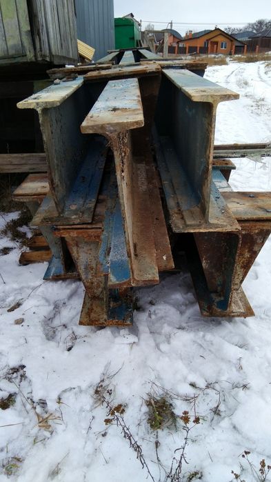 Продам двутавр 45 кран-балка посилена балку двутаврову 9м вага 7т, 7шт
