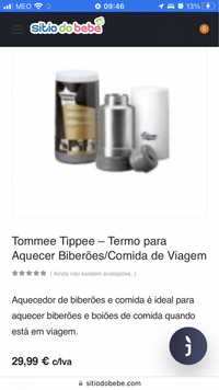 Tommee Tippee – Termo para Aquecer Biberões/Comida de Viagem