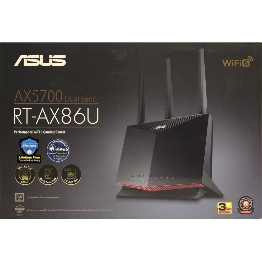 Маршрутизатор ASUS RT-AX86U