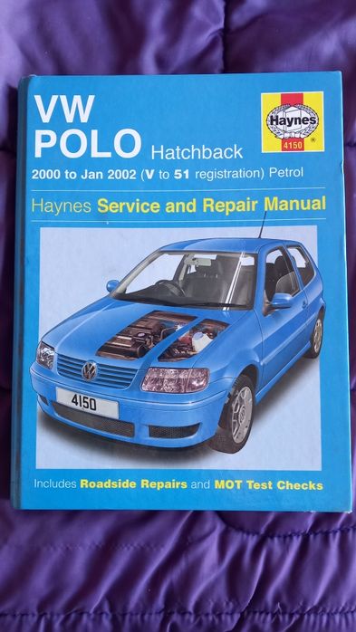 Livro Haynes sobre VW Polo (01/2000-01/2002)