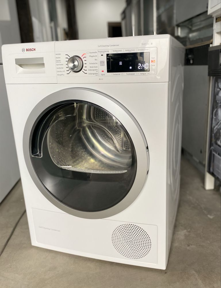 Сушильна машина Bosch Serie 8 A+++ SelfCleaning, Німеччина