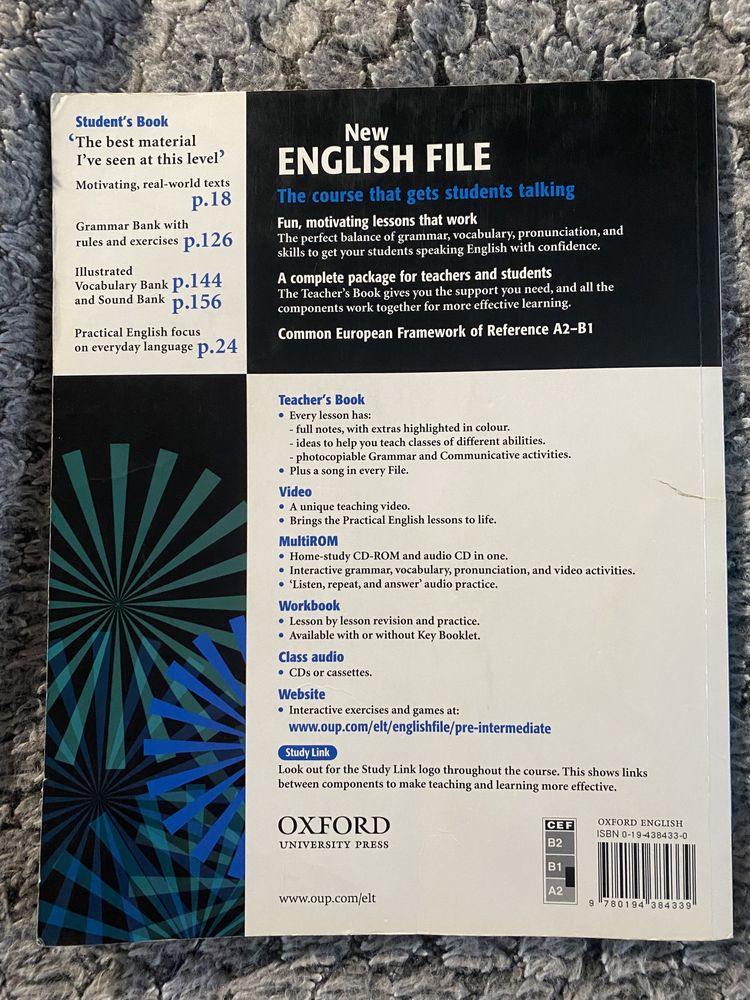 New English File, Pre-intermediate