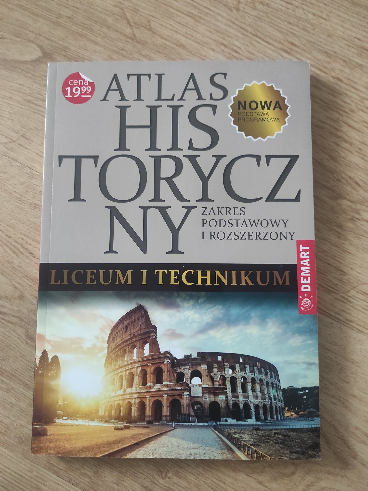 Atlas historyczny - stan idealny, matura, historia