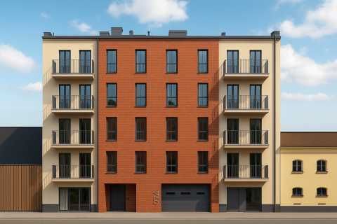 Działka Łódź śródmieście z PNB kup i buduj ! pozwolenie na budowę