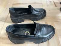 Buty damskie mokasyny Ryłko czarne r. 36 Real. 37