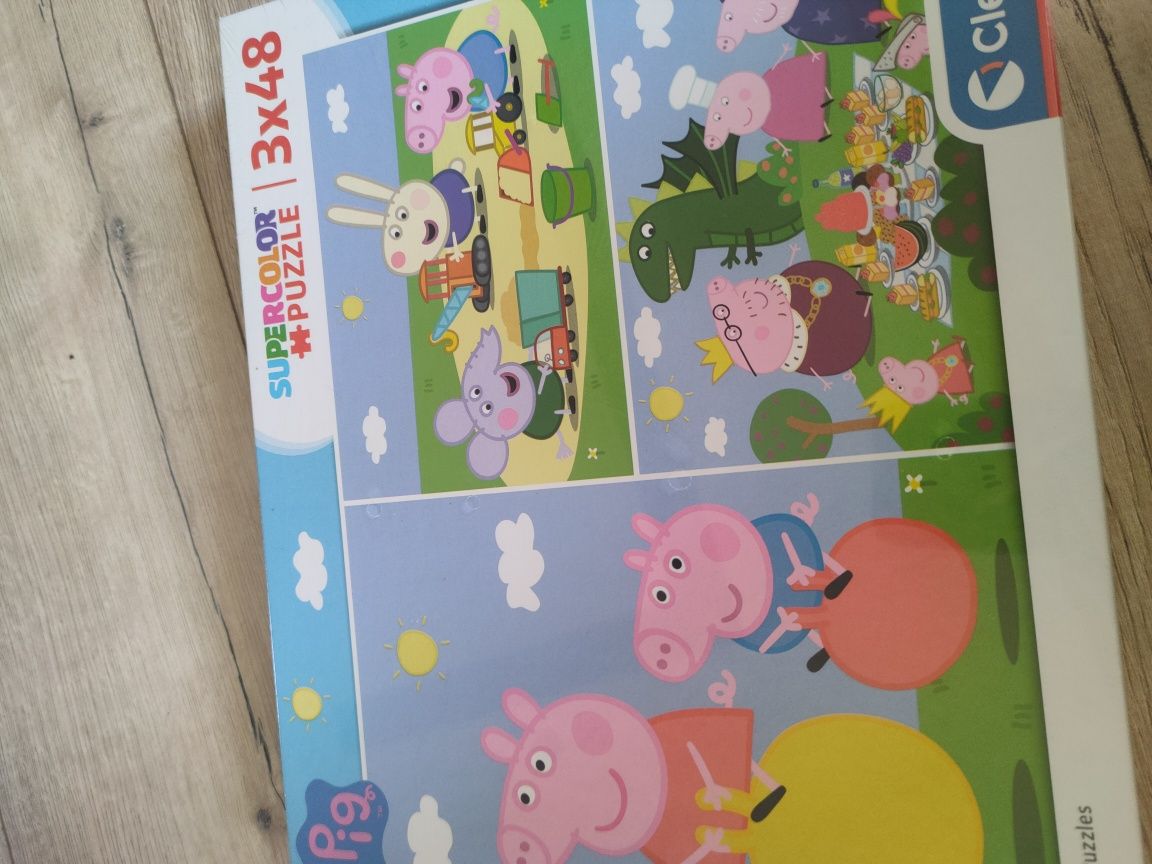 Puzzle clementoni nowe układanki Peppa świnka pig