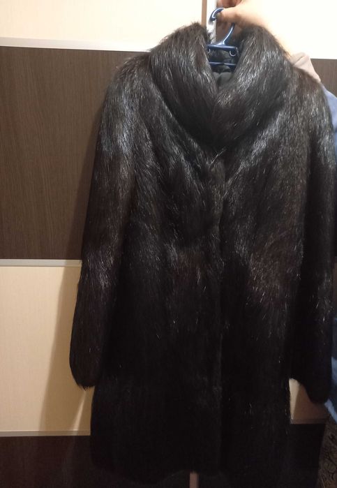 Шуба із хутра бобра