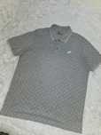 Szara koszulka polo