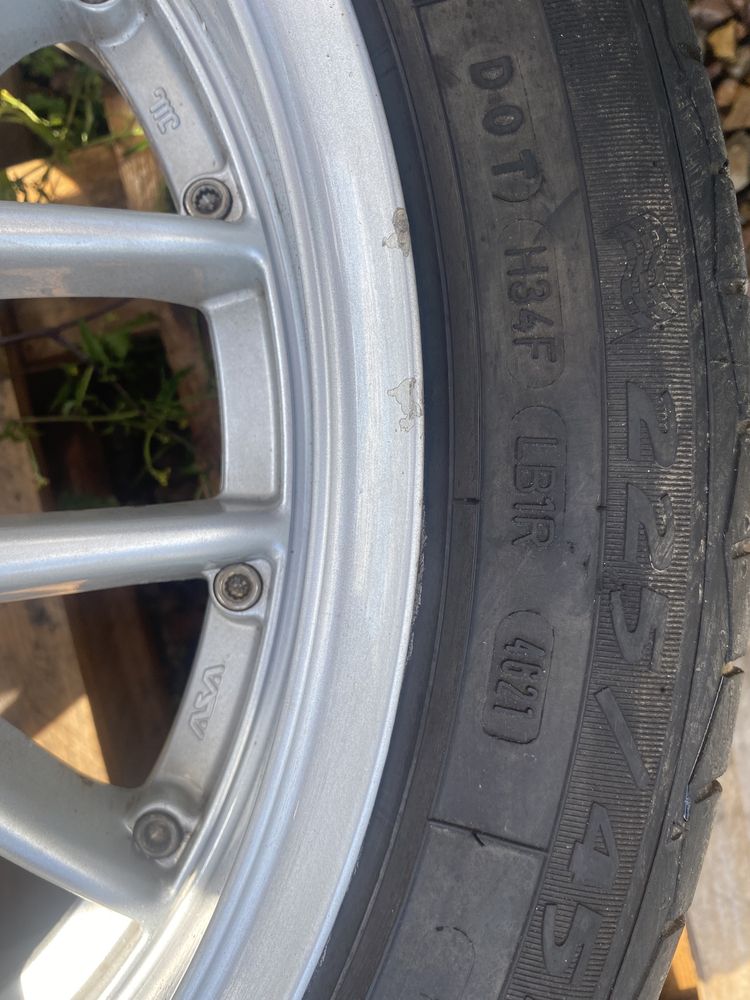 Felgi ASA BBS z oponami R18