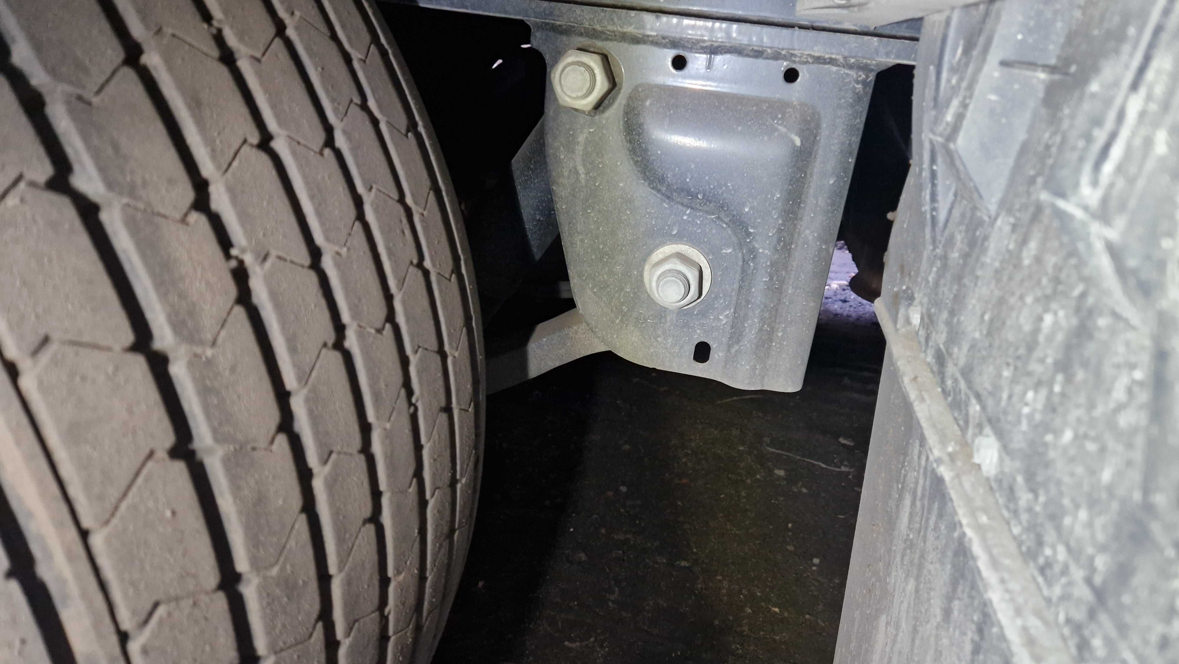 Mechanizm podnoszenia osi Krone typu Mega - ocynkowany