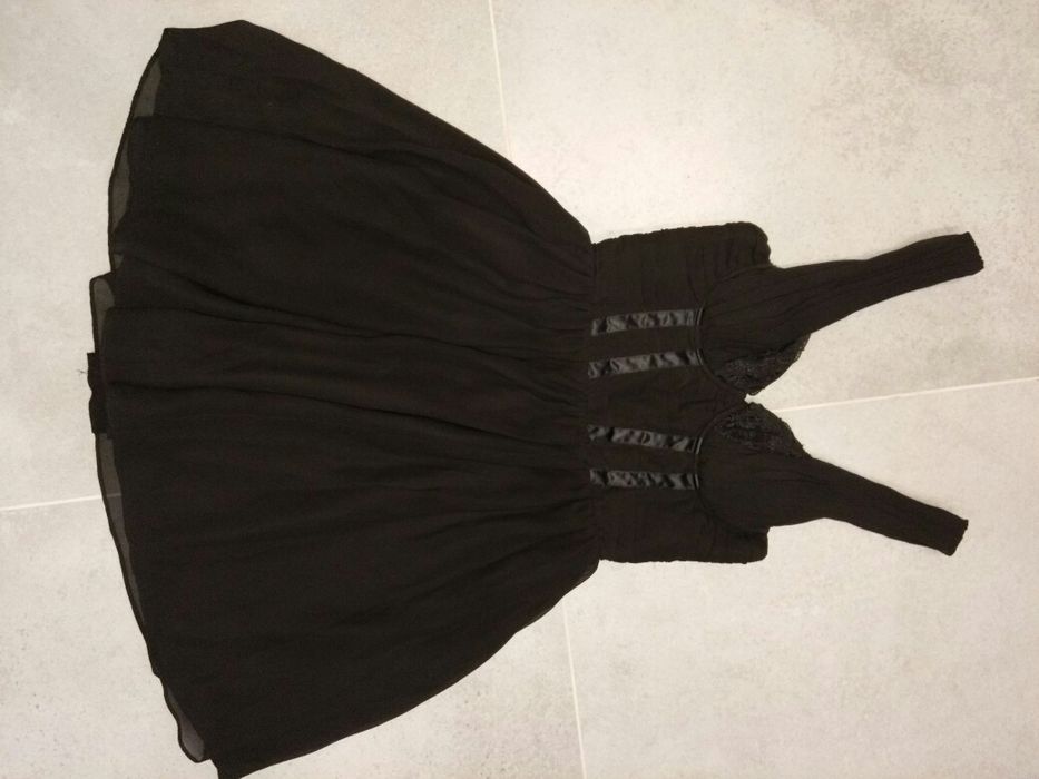 Sukienka czarna s/m Sylwester