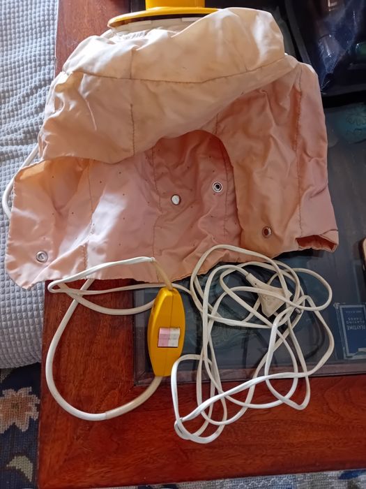 Secador de cabelo.