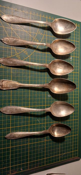 Sprzedam posrebrzane łyżki