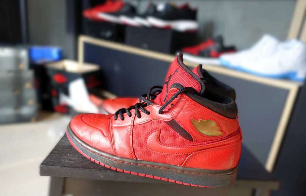 Air Jordan 1 Retro 97TXT Gym Red 9.5 (2013r.) oryginalne używane z USA