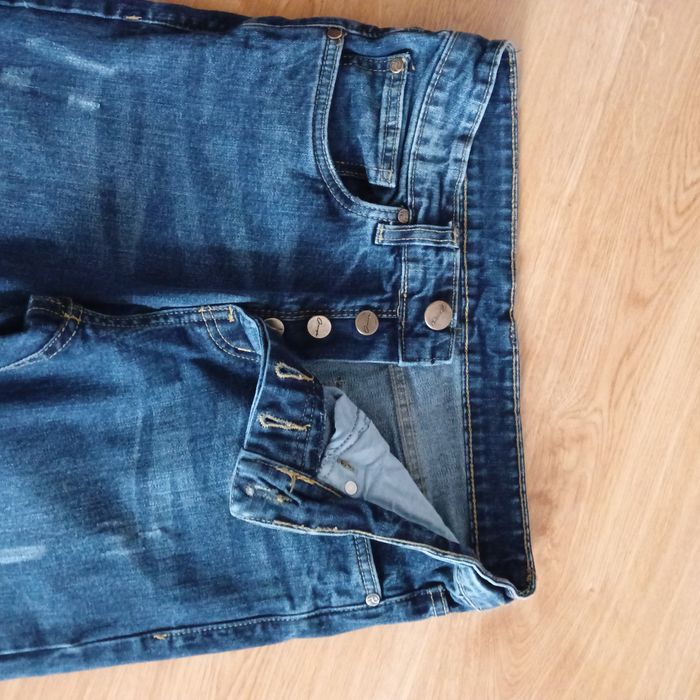 Spodnie dżinsowe  młodzieżowe męskie