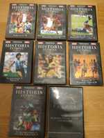 8 płyt DVD Historia futbolu zestaw