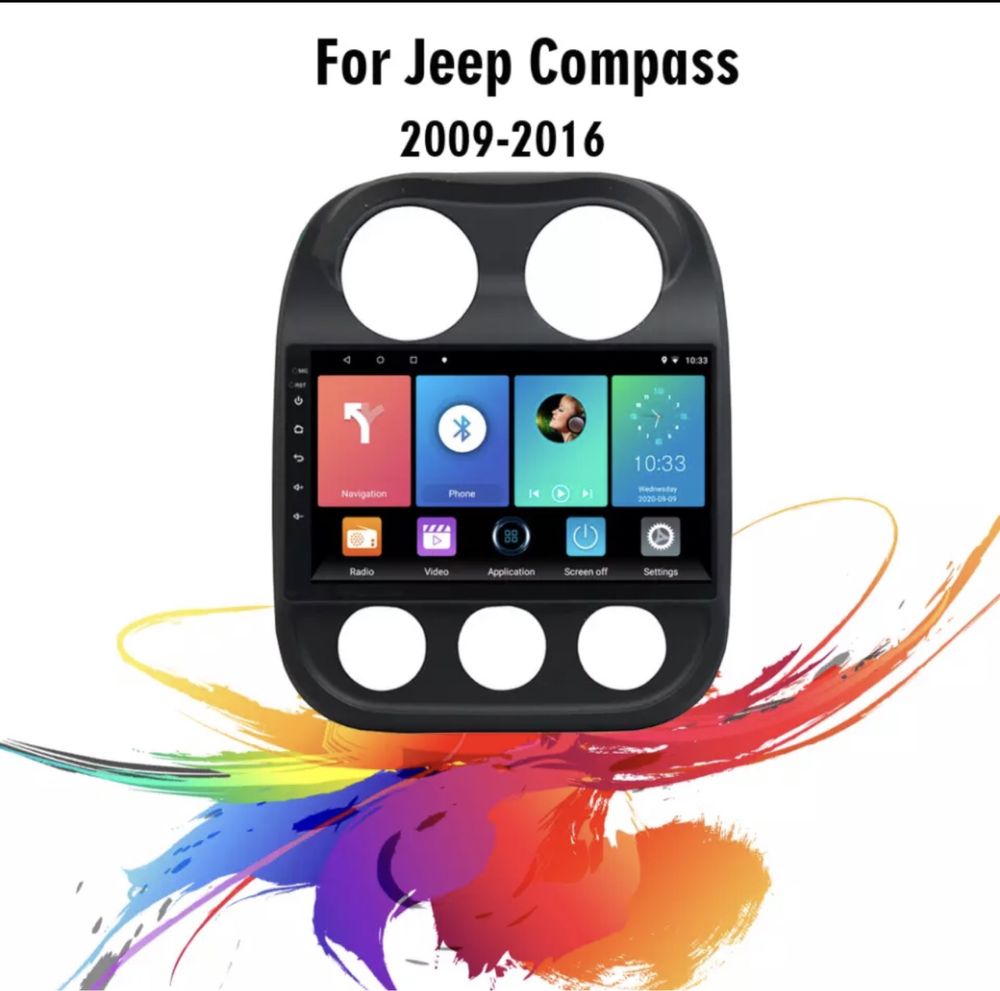 Штатная магнитола Jeep Compass (2010-2016) ANDROID 10