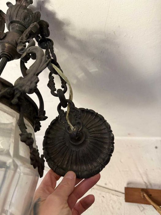 Antyczna Francuska Lampa Eklektyczna XX