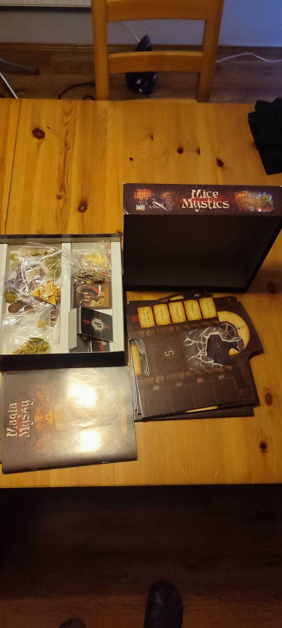 Magia i Myszy – Unikatowa gra planszowa z 2015 roku, stan idealny!