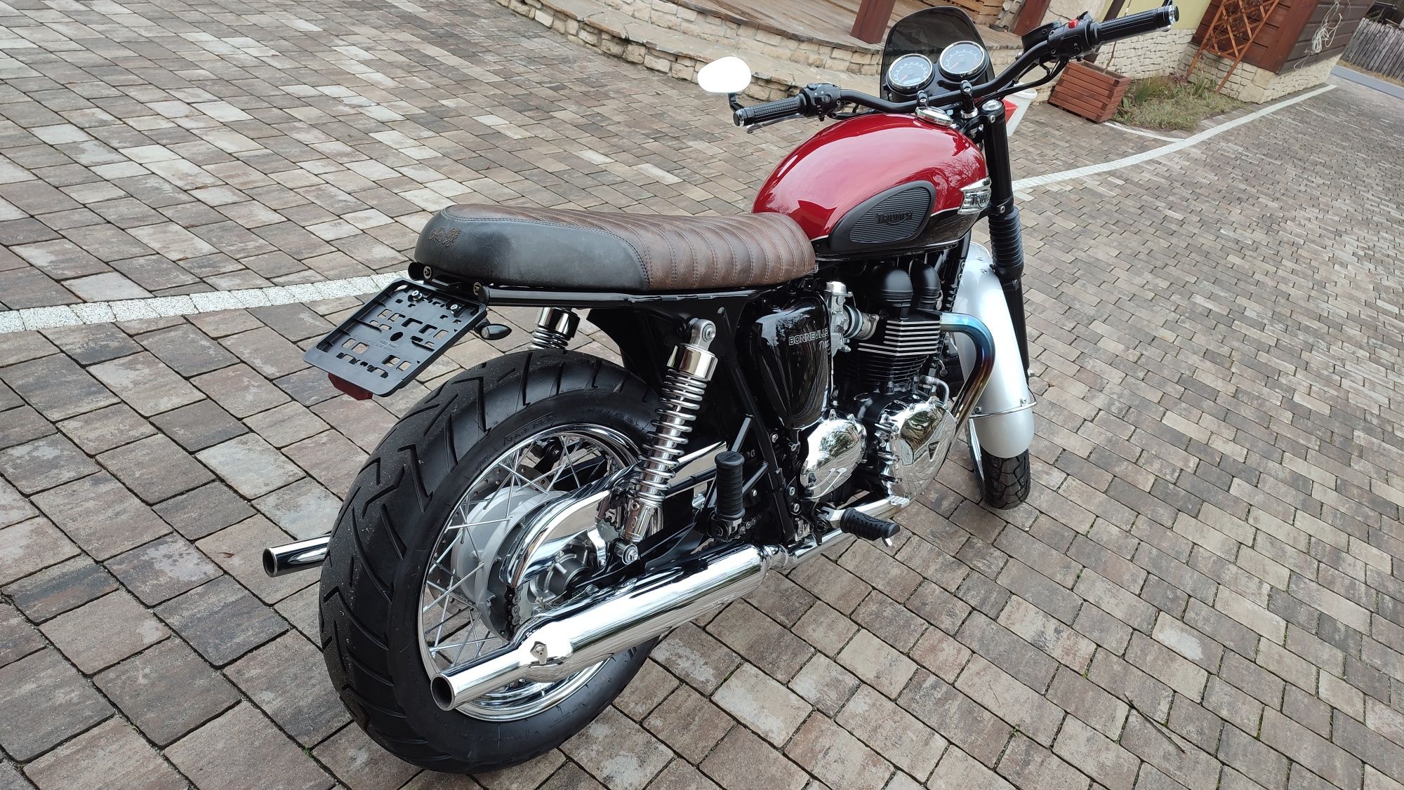 Triumph T 100 Bonneville, xs cafe racer piękny klasyk