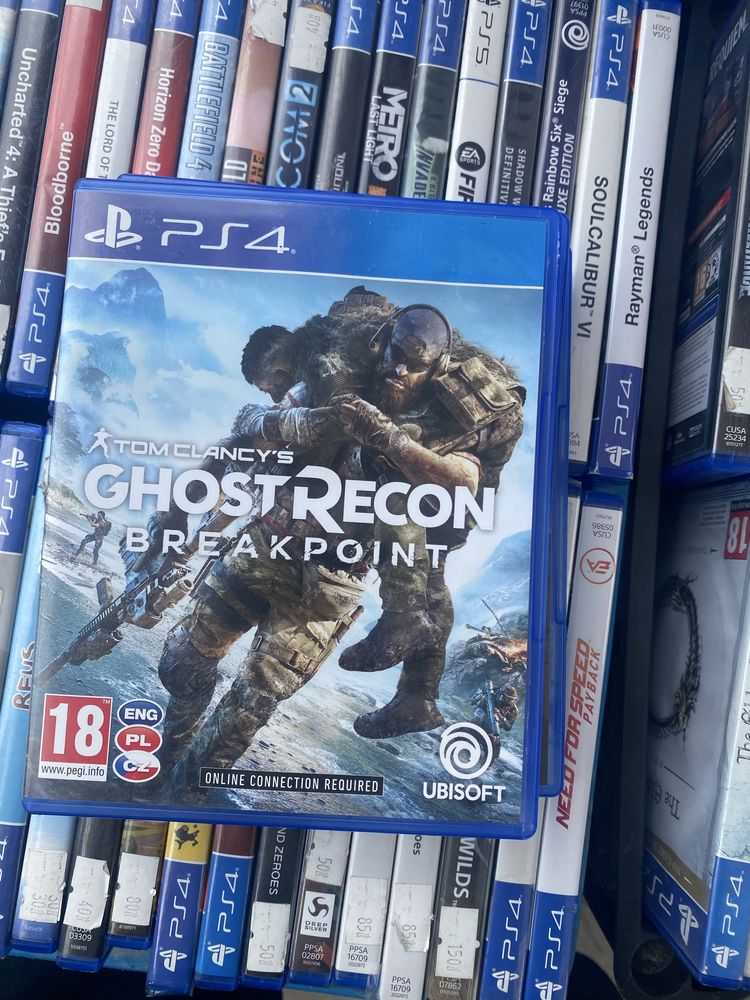 Gra Tom Clancys Ghost Recon Breakpoint PS4 Sony Play Station ps4