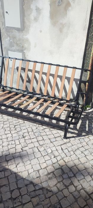 Sofá cama dobrável