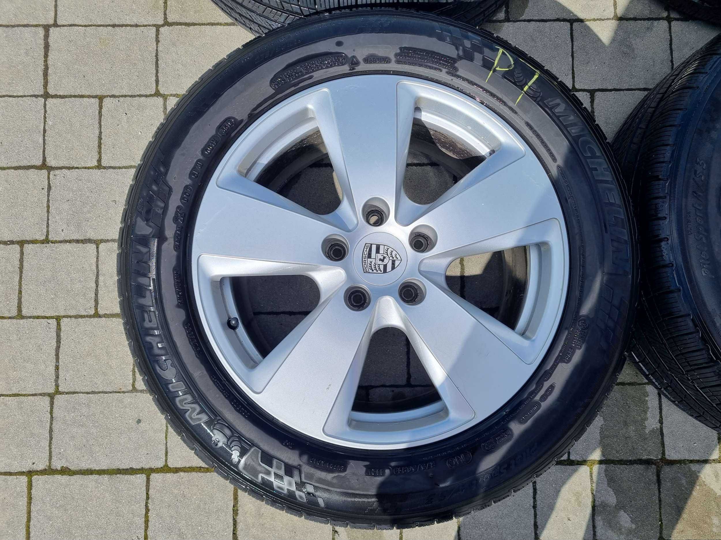 Felgi z oponami Porsche Cayenne III 9Y0 275/50 R19 Michelin 100% oryg