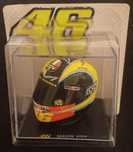 Altaya, Capacete do Italiano Valentino Rossi, 2004, Moto GP.