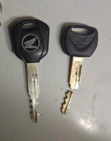 Chaves Virgens Honda