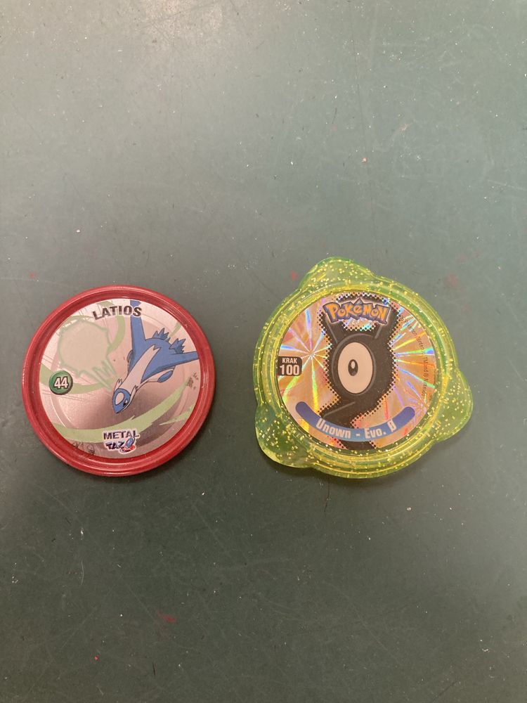 Brinquedo Conjunto 40 Tazos Pokemon