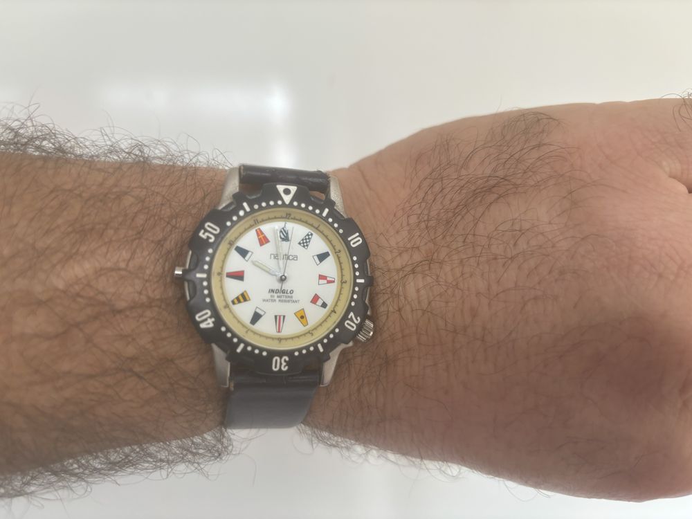 Relogio Nautica antigo quartzo