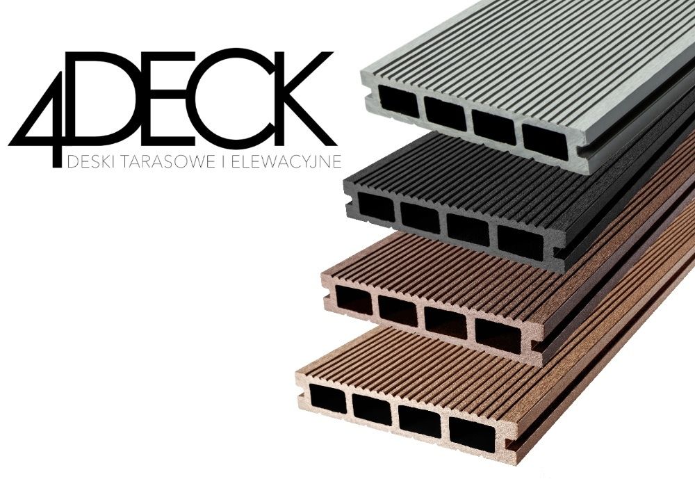 deski tarasowe kompozytowe 4DECK dostępne od ręki