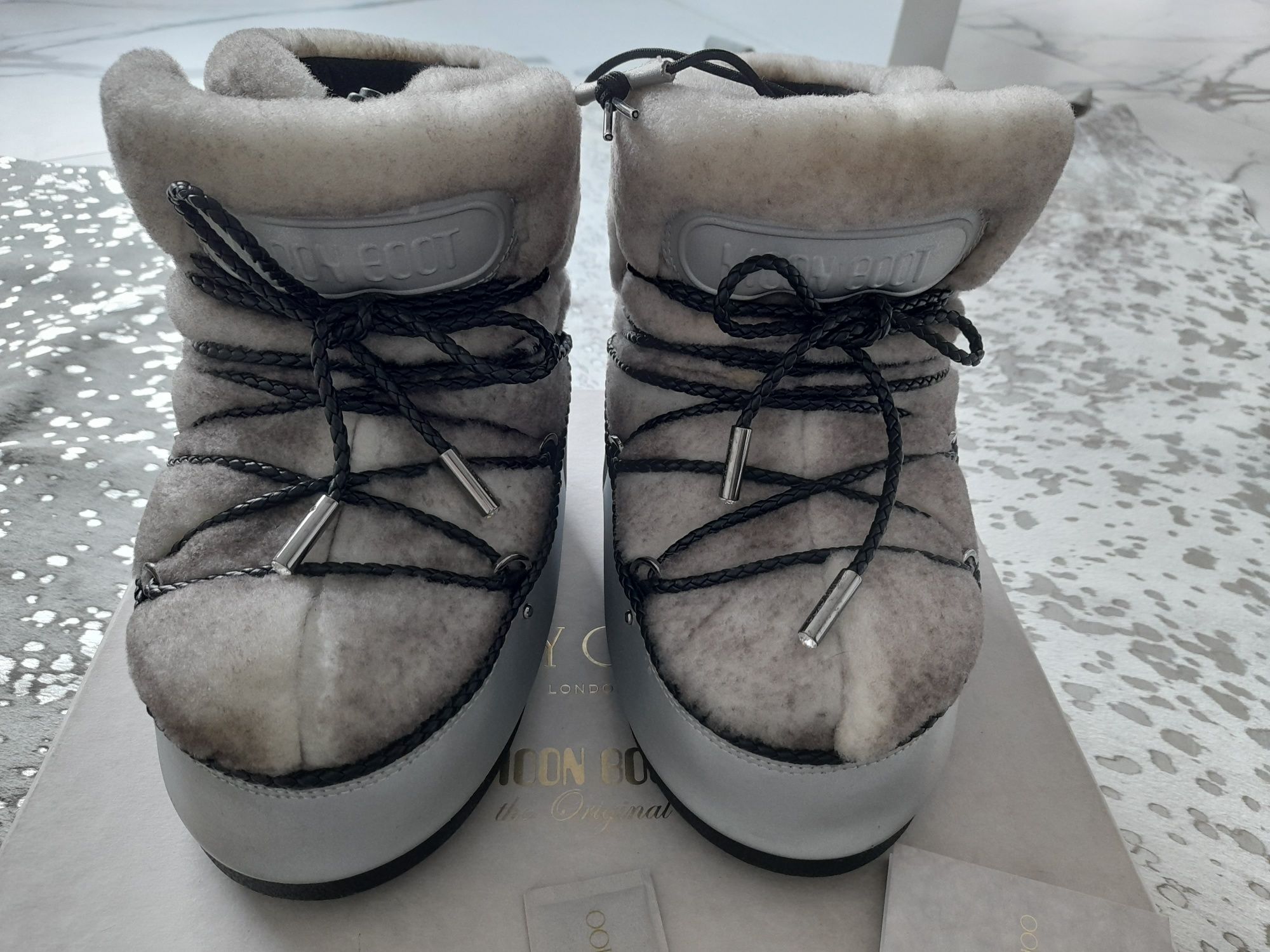 Śniegowce Jimmy Choo dla Moon Boot
