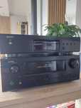 Denon AVR 1611 amplituner rds kino domowe 5.1 cd Denon DCD 520AE wieża