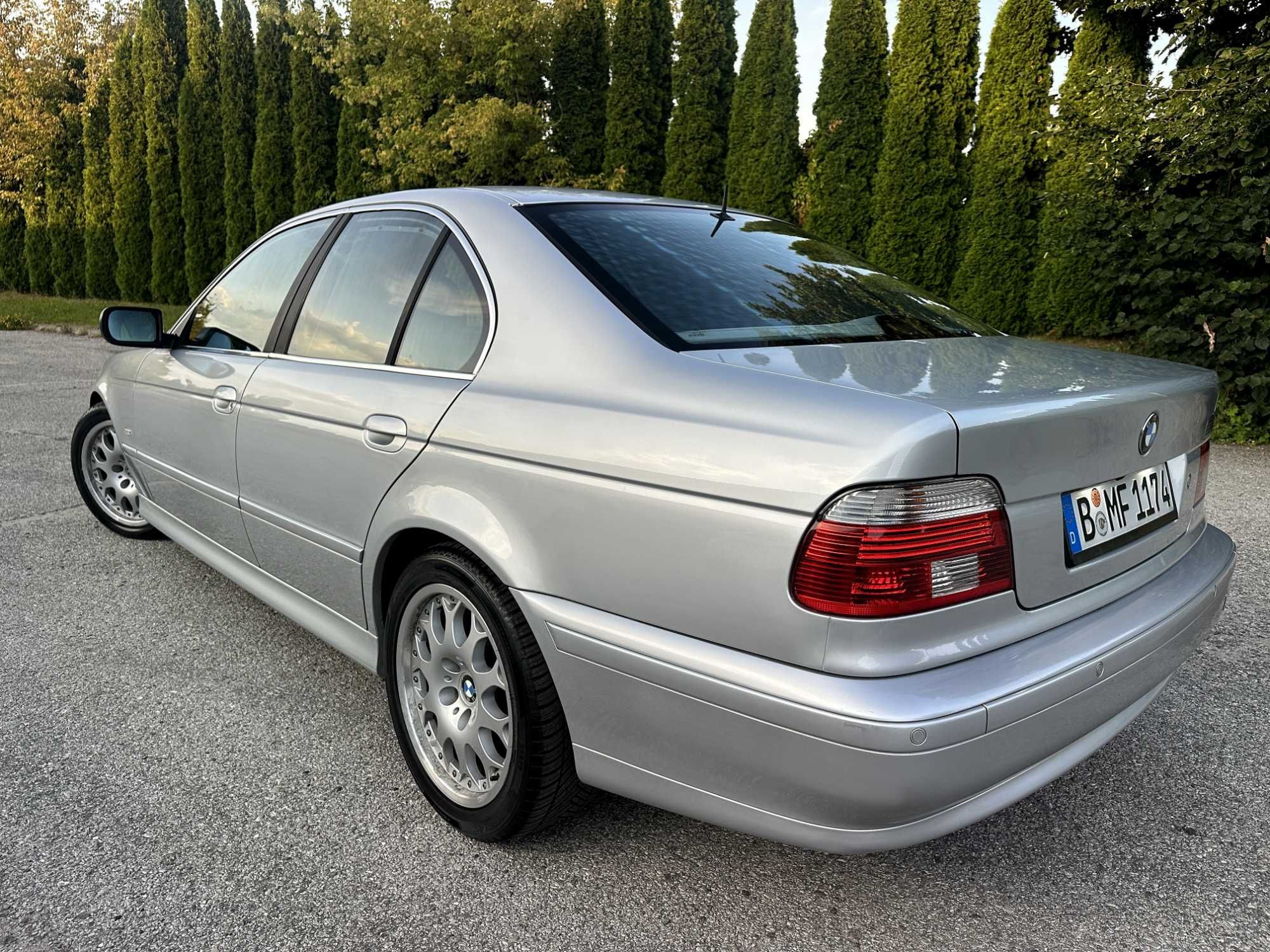 BMW E39 LIFT 525i 192PS Xenon Skóra PDC Navi BBS 17" PIĘKNY STAN !