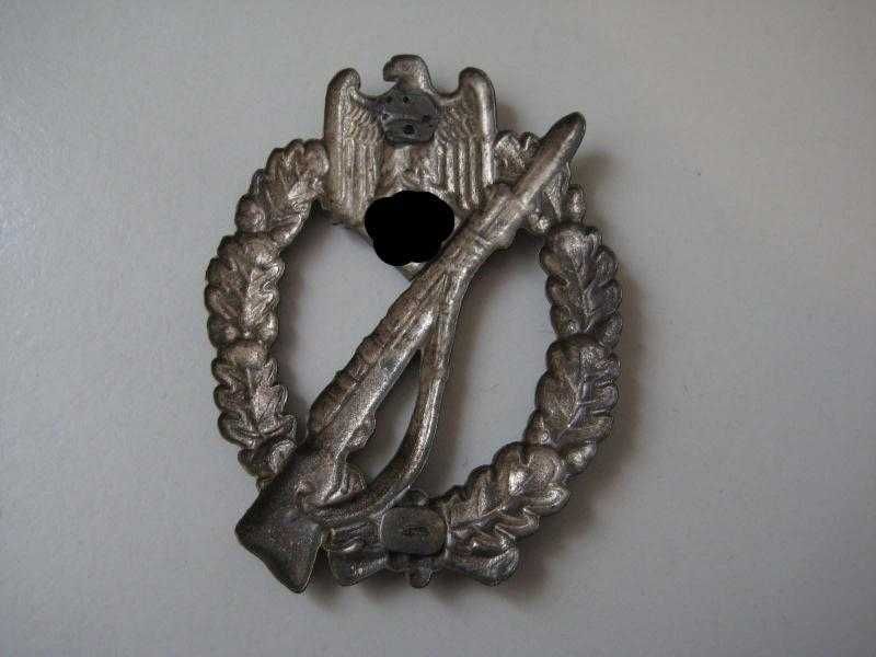 Crachá Infantaria WH Assalto s/ Pino - WW2 - Nazi - 3º Reich