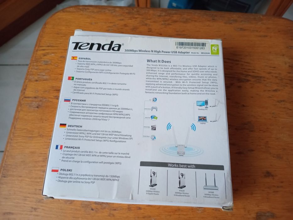 Адаптер Tenda W322UA
