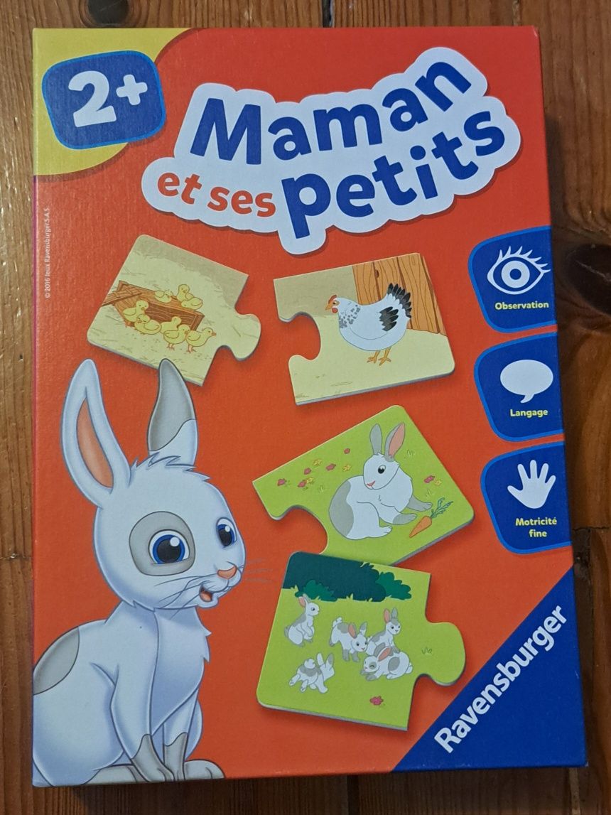 Puzzle - Maman et ses petits (muito bom estado)