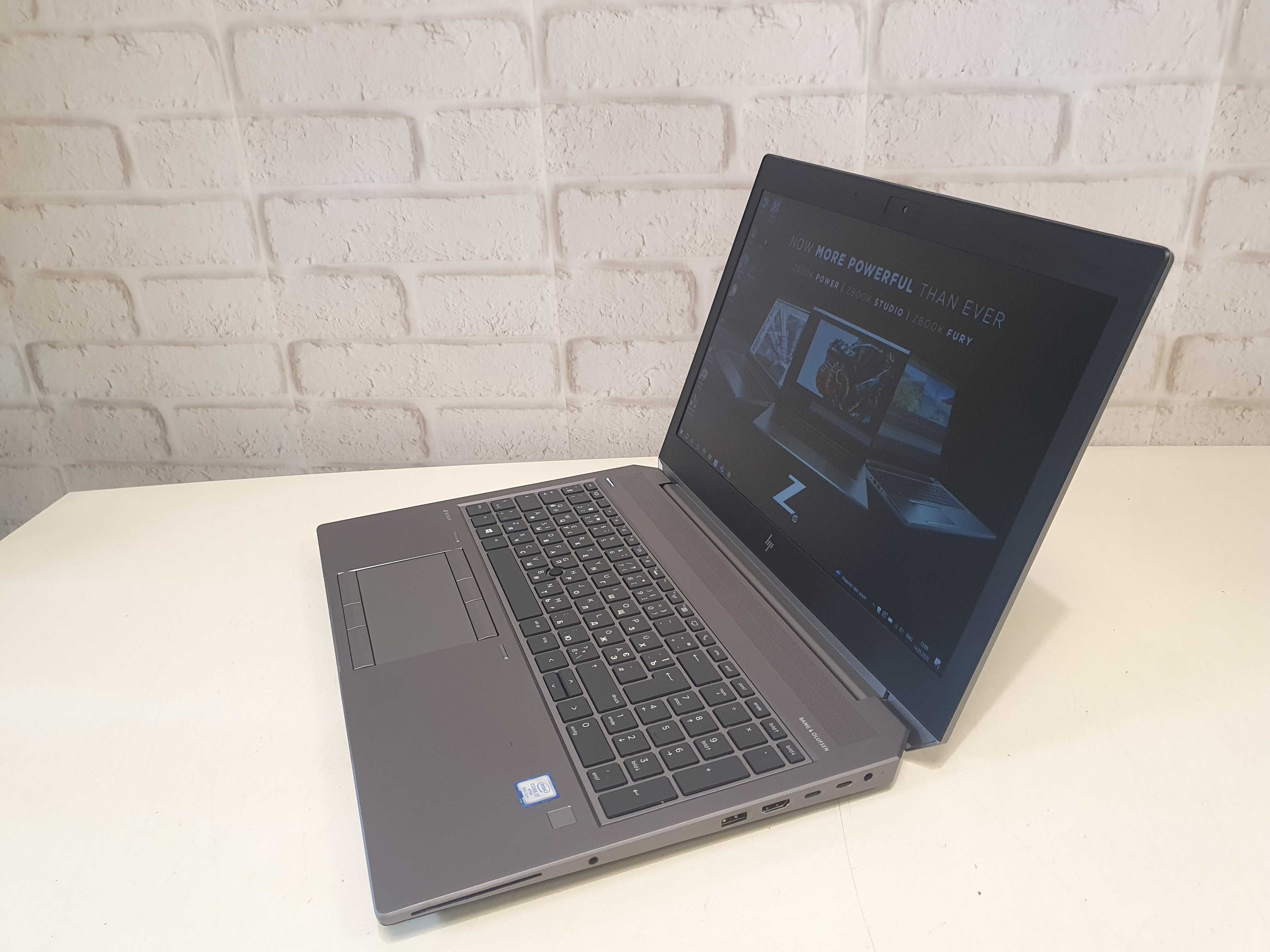 Ноутбук для 3D∎Монтаж∎CAD∎HP ZBOOK 15 G5∎IPS∎Core i7∎32GB∎Quadro T2000