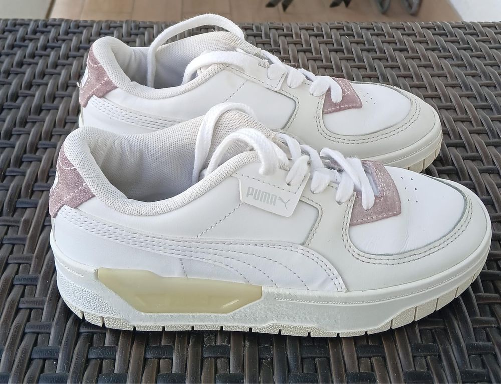 Skórzane sneakersy Puma