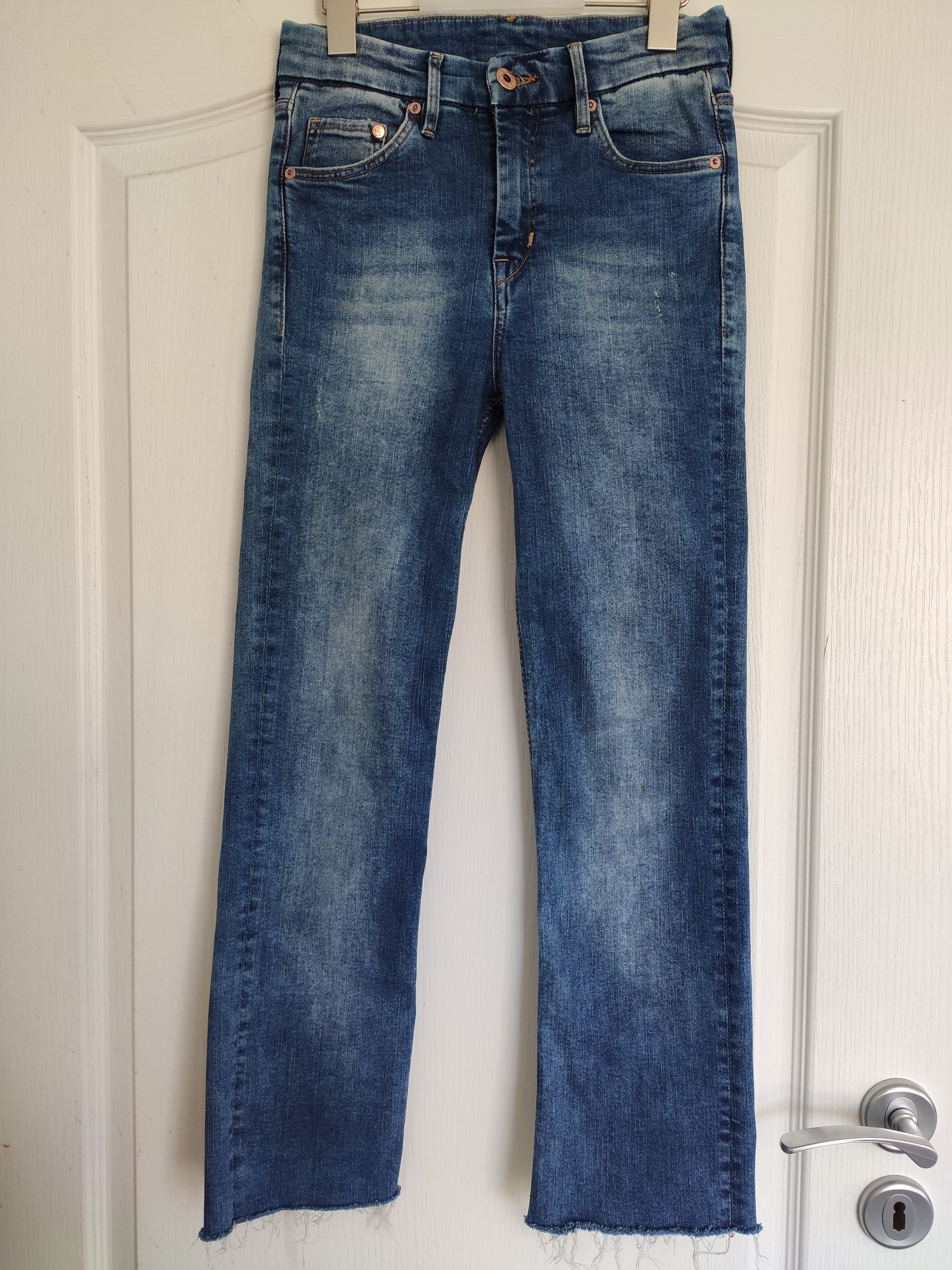 Jeansy dżinsy H&M 26/30 straight regular