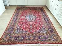 Piękny wełniany Irański ręcznie tkany dywan Meshed 200x300cm.