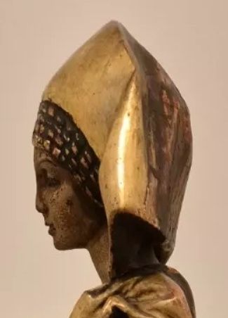 Figura Rzeźba 75 cm św. Elżbieta  XIX w